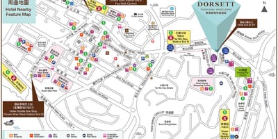Tsuen Wan, அது MTR நிலையத்தில் வரைபடம்